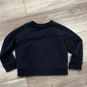 Primary Black Crewneck Top 2T